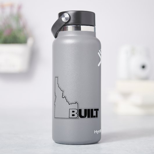 Idaho bouwt hybride vinyldecal sticker (HydroFlask)