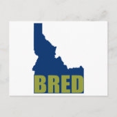 Idaho Bred Briefkaart (Voorkant)
