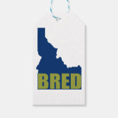 Idaho Bred Cadeaulabel (Voorkant)