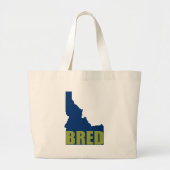 Idaho Bred Grote Tote Bag (Voorkant)