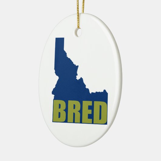 Idaho Bred Keramisch Ornament (Links)