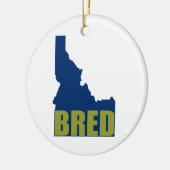 Idaho Bred Keramisch Ornament (Links)