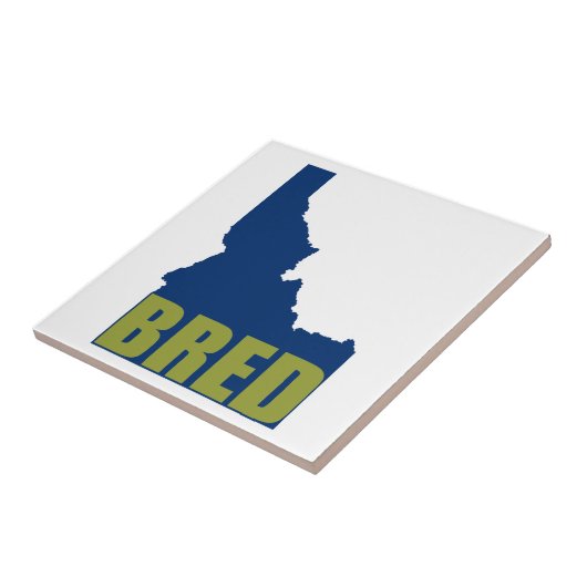 Idaho Bred Tegeltje (Zijkant)