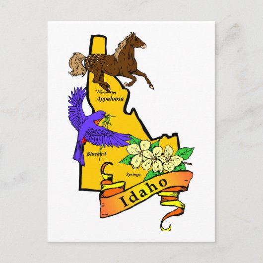 Idaho Briefkaart (Voorkant)