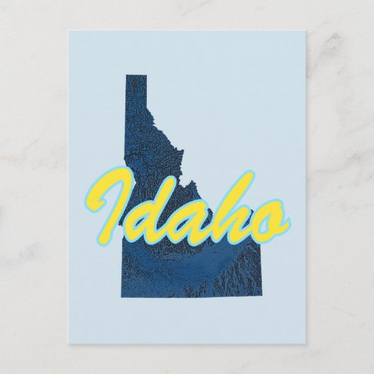 Idaho Briefkaart (Voorkant)