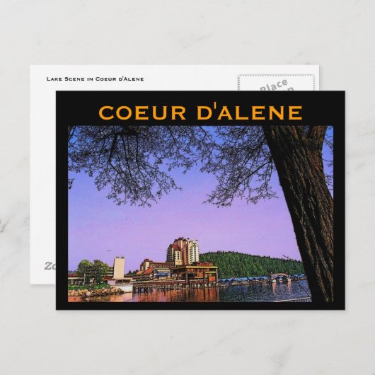 Idaho Briefkaart (Voorkant / Achterkant)