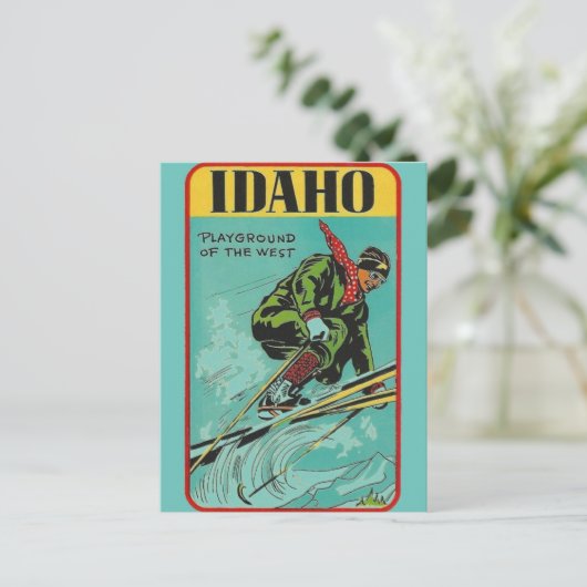 Idaho - Briefkaart (Staand voorkant)