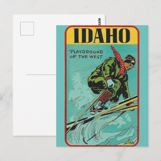 Idaho - Briefkaart (Voorkant / Achterkant)