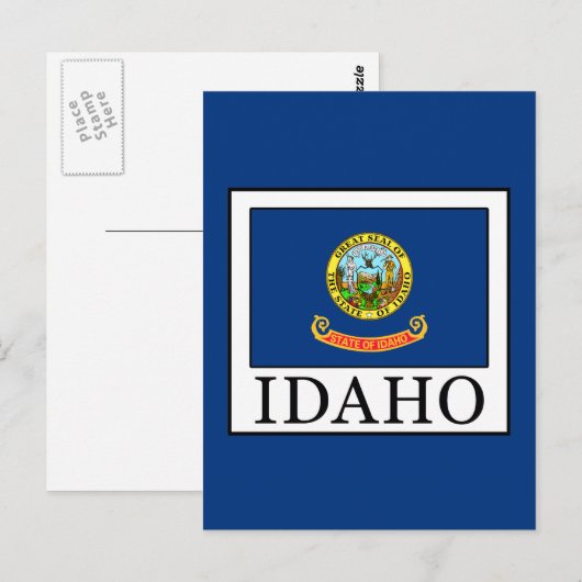 Idaho Briefkaart (Voorkant / Achterkant)
