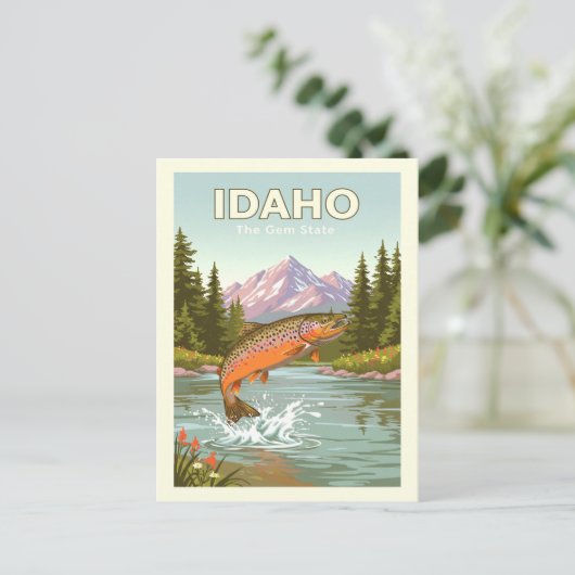  Idaho Briefkaart (Staand voorkant)