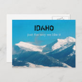 Idaho Briefkaart (Voorkant / Achterkant)