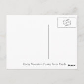 Idaho Briefkaart (Achterkant)