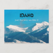Idaho Briefkaart (Voorkant)