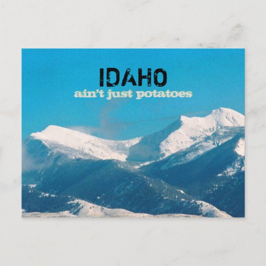 Idaho Briefkaart (Voorkant)