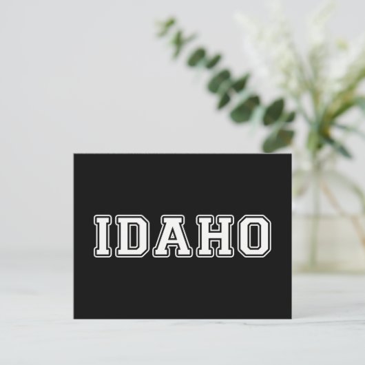 Idaho Briefkaart (Staand voorkant)