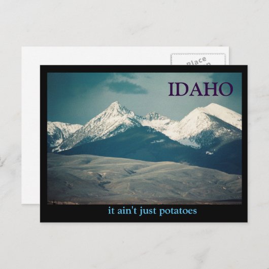 Idaho Briefkaart (Voorkant / Achterkant)