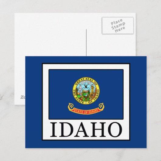 Idaho Briefkaart (Voorkant / Achterkant)