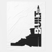 Idaho Built Bullet Fleece Deken (Voorkant)