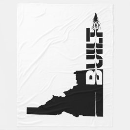 Idaho Built Bullet Fleece Deken