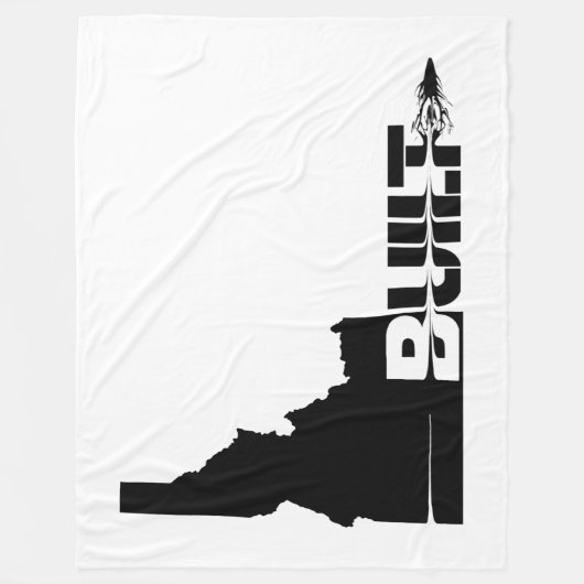 Idaho Built Bullet Fleece Deken (Voorkant)