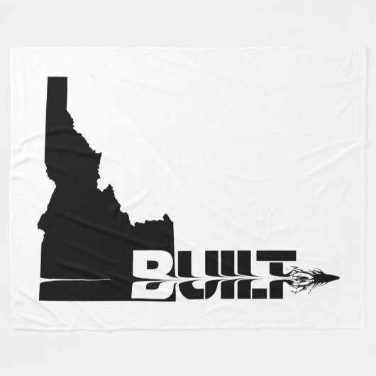 Idaho Built Bullet Fleece Deken (Voorkant (Horizontaal))