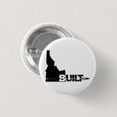 Idaho Built Bullet Ronde Button 3,2 Cm (Voorkant /achterkant)