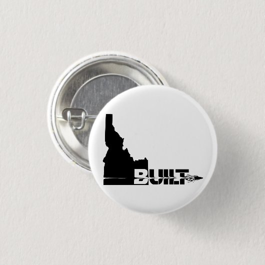 Idaho Built Bullet Ronde Button 3,2 Cm (Voorkant /achterkant)