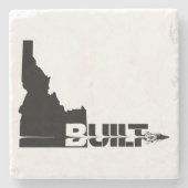 Idaho Built Bullet Stenen Onderzetter (Voorkant)