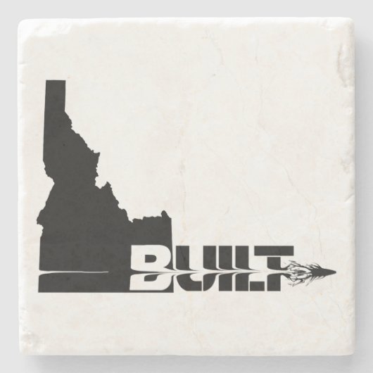 Idaho Built Bullet Stenen Onderzetter (Voorkant)