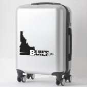 Idaho Built Bullet Sticker (Koffer)