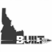 Idaho Built Bullet Sticker (Voorkant)