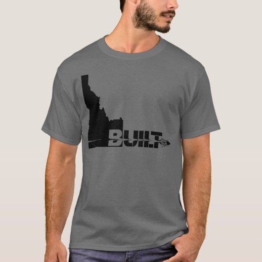 Idaho Built Bullet T-shirt (Voorkant)