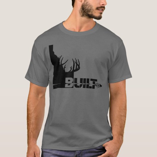 Idaho Built Deer Hunter T-shirt (Voorkant)