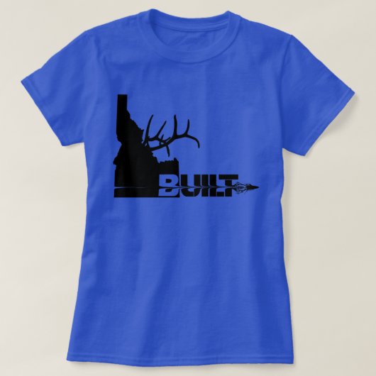 Idaho Built Elk Hunter T-shirt (Design voorkant)