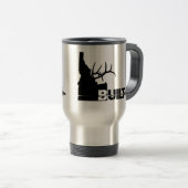 Idaho Built Elk Hunter Travel Mug Reisbeker (Voorkant rechts)
