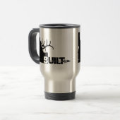 Idaho Built Elk Hunter Travel Mug Reisbeker (Voorkant links)