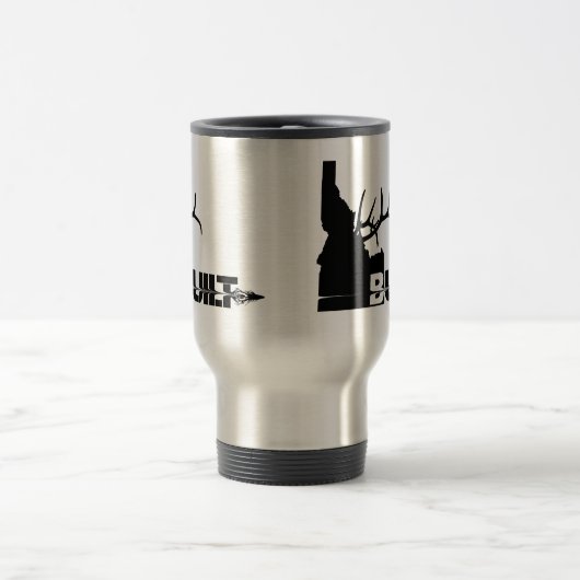 Idaho Built Elk Hunter Travel Mug Reisbeker (Center)