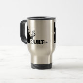 Idaho Built Elk Hunter Travel Mug Reisbeker (Voorkant links)