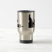 Idaho Built Elk Hunter Travel Mug Reisbeker (Center)