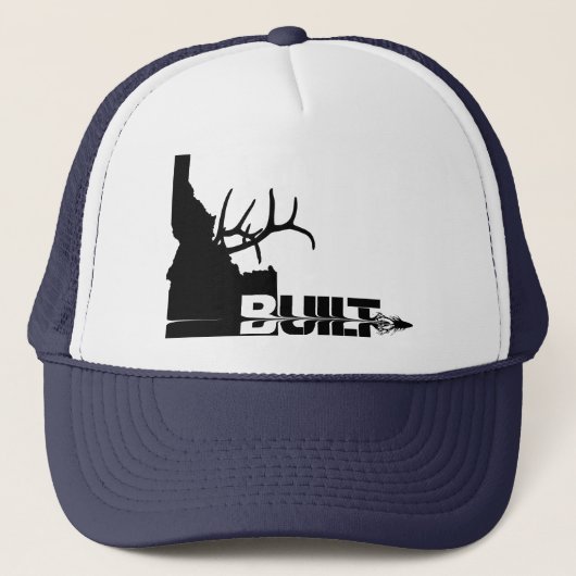 Idaho Built Elk Hunter Trucker Pet (Voorkant)