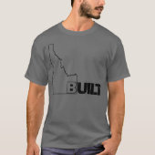 Idaho Built Hybrid (zwart) T-shirt (Voorkant)