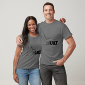 Idaho Built Hybrid (zwart) T-shirt (Unisex)