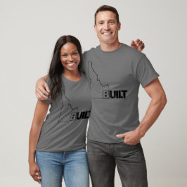 Idaho Built Hybrid (zwart) T-shirt