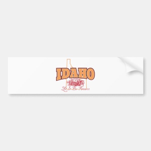 Idaho Bumpersticker (Voorkant)