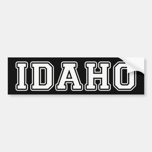 Idaho Bumpersticker (Voorkant)