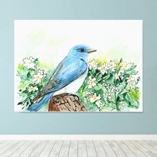 Idaho Canvas Afdruk (Insitu (Houten vloer))