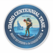 Idaho Centennial Trail (C) Sticker (Voorkant)
