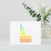 idaho chill fade briefkaart (Staand voorkant)