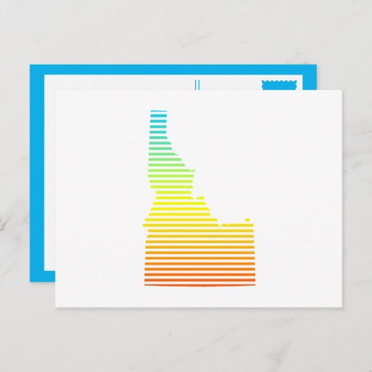 idaho chill fade briefkaart (Voorkant / Achterkant)