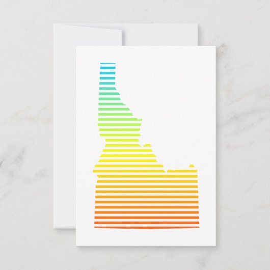 idaho chill fade kaart (Voorkant)